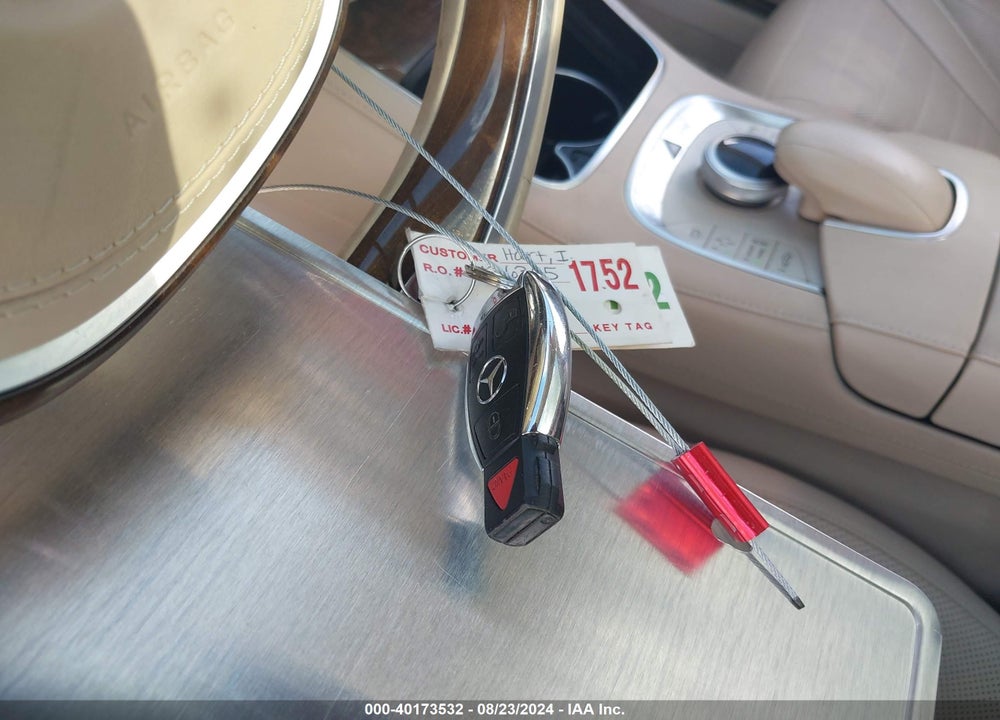 2014 MERCEDES-BENZ S 550 VIN: WDDUG8CBXEA008753