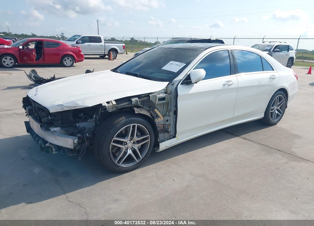2014 MERCEDES-BENZ S 550 VIN: WDDUG8CBXEA008753