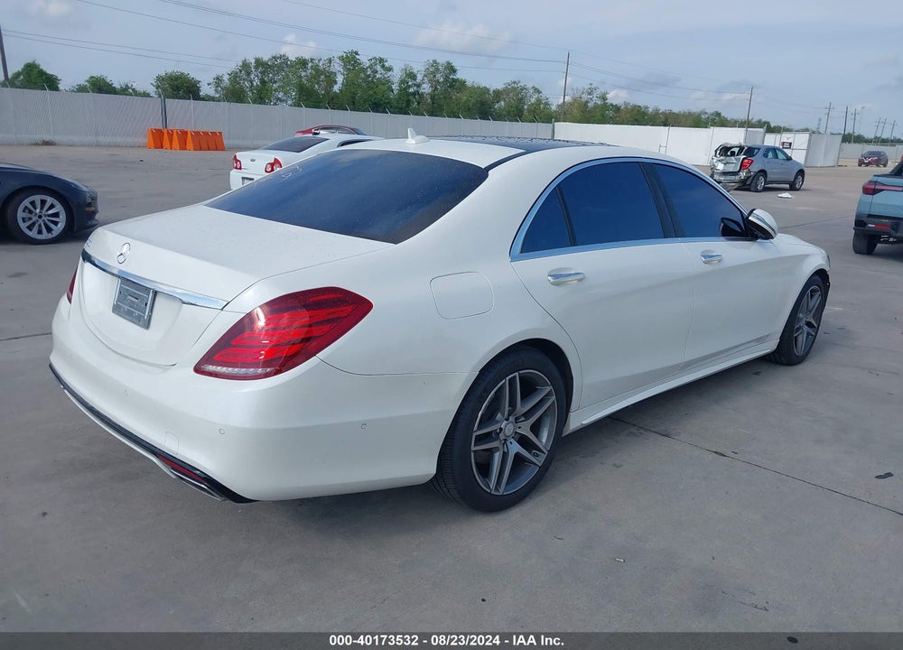 2014 MERCEDES-BENZ S 550 VIN: WDDUG8CBXEA008753