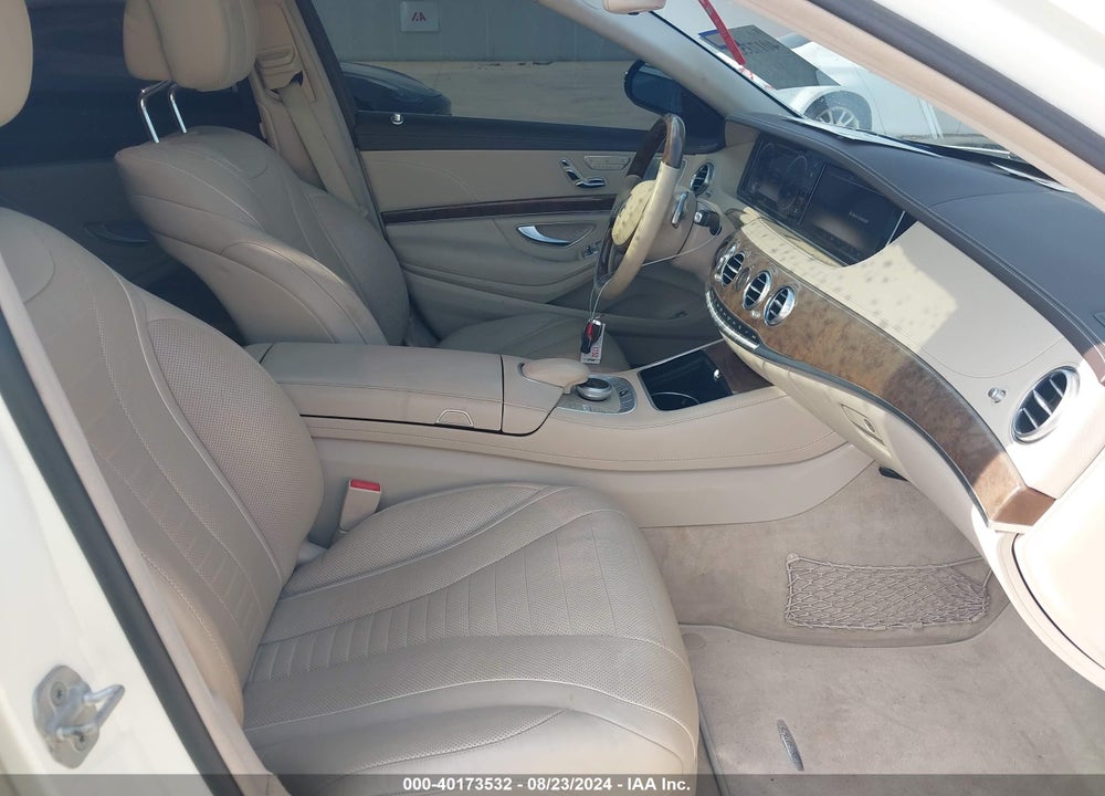 2014 MERCEDES-BENZ S 550 VIN: WDDUG8CBXEA008753