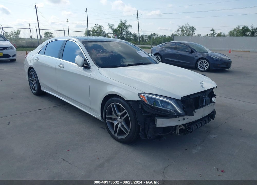 2014 MERCEDES-BENZ S 550 VIN: WDDUG8CBXEA008753
