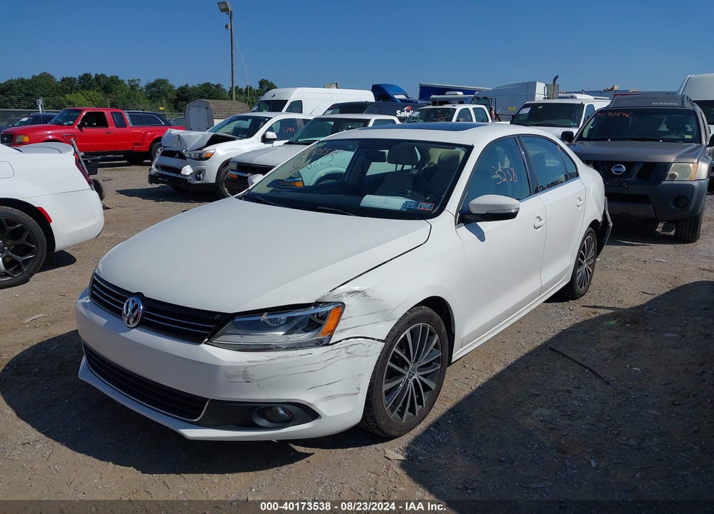 2012 VOLKSWAGEN JETTA 2.5L SEL PREMIUM VIN: 3VWLP7AJ6CM394496