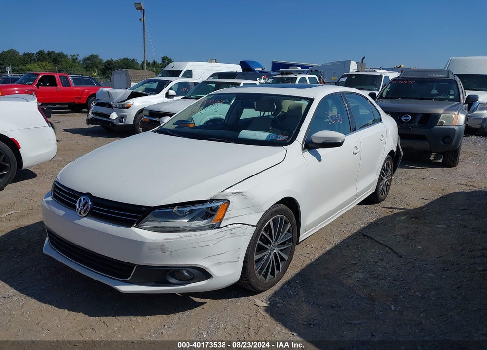 2012 VOLKSWAGEN JETTA 2.5L SEL PREMIUM VIN: 3VWLP7AJ6CM394496