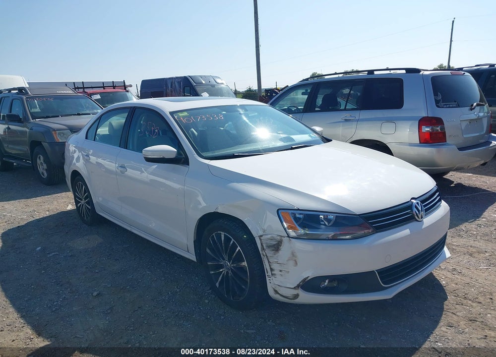 2012 VOLKSWAGEN JETTA 2.5L SEL PREMIUM VIN: 3VWLP7AJ6CM394496