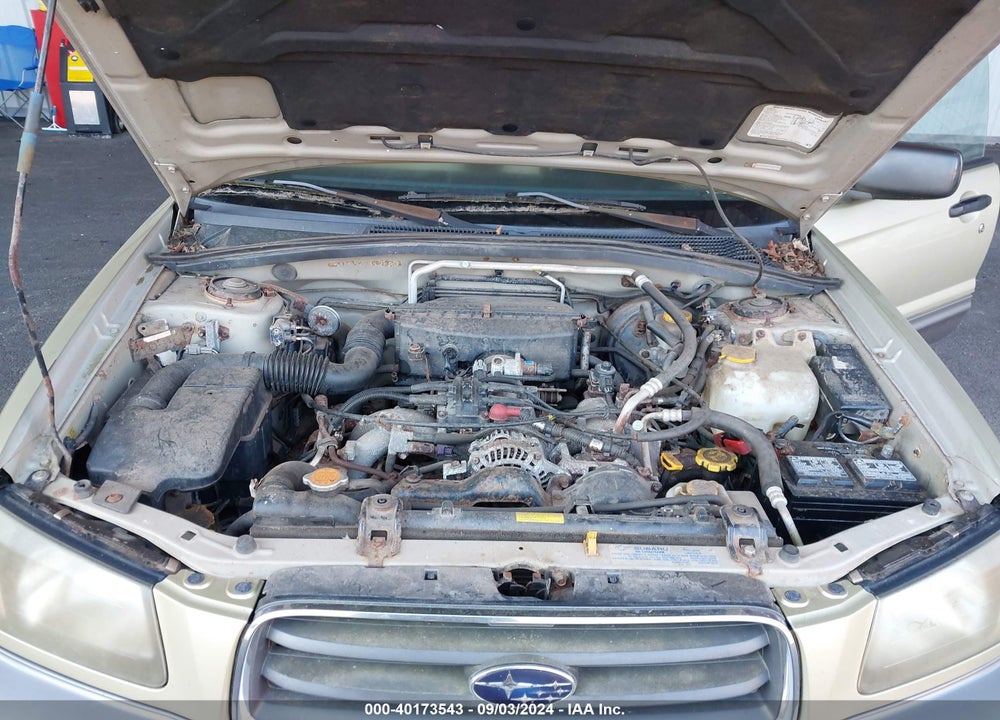 2004 SUBARU FORESTER 2.5XS VIN: JF1SG65614H726287