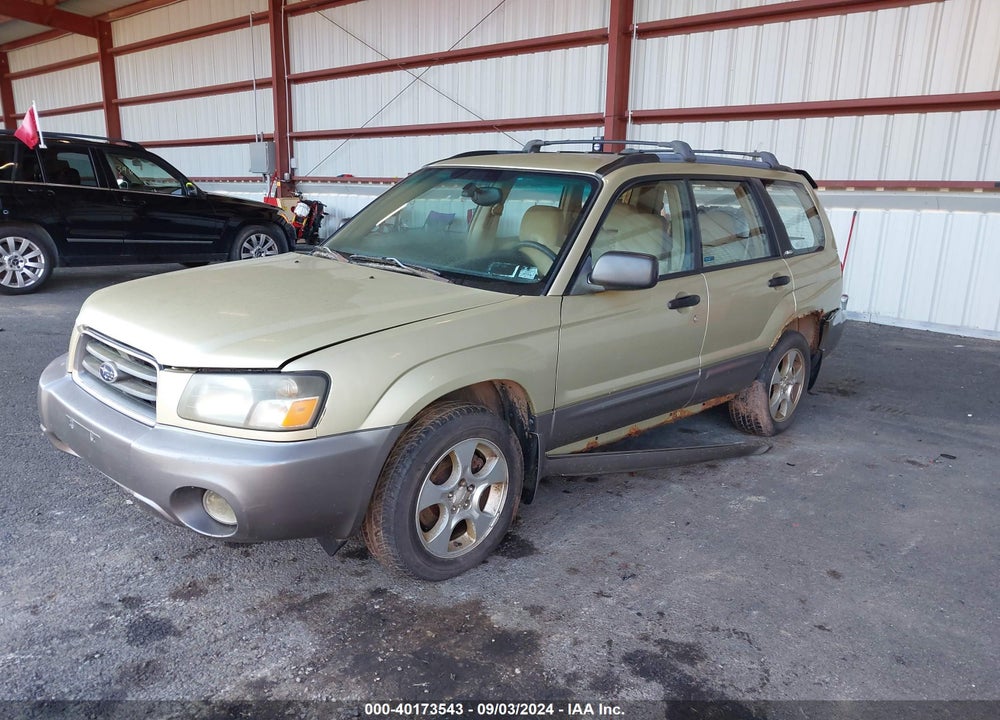 2004 SUBARU FORESTER 2.5XS VIN: JF1SG65614H726287