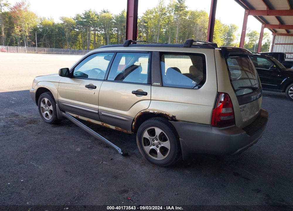 2004 SUBARU FORESTER 2.5XS VIN: JF1SG65614H726287