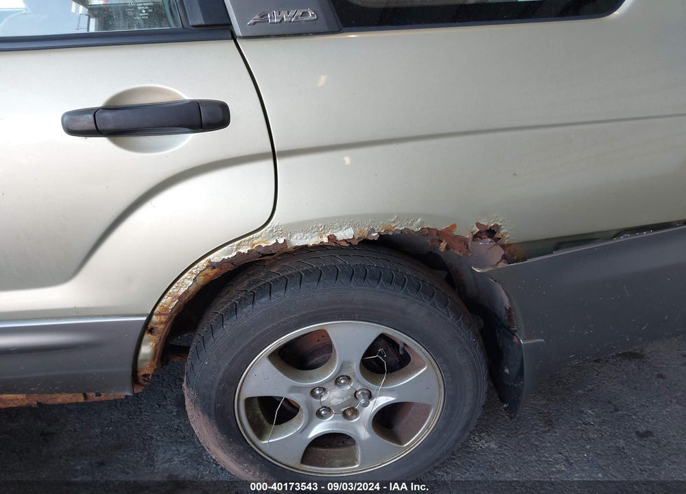 2004 SUBARU FORESTER 2.5XS VIN: JF1SG65614H726287