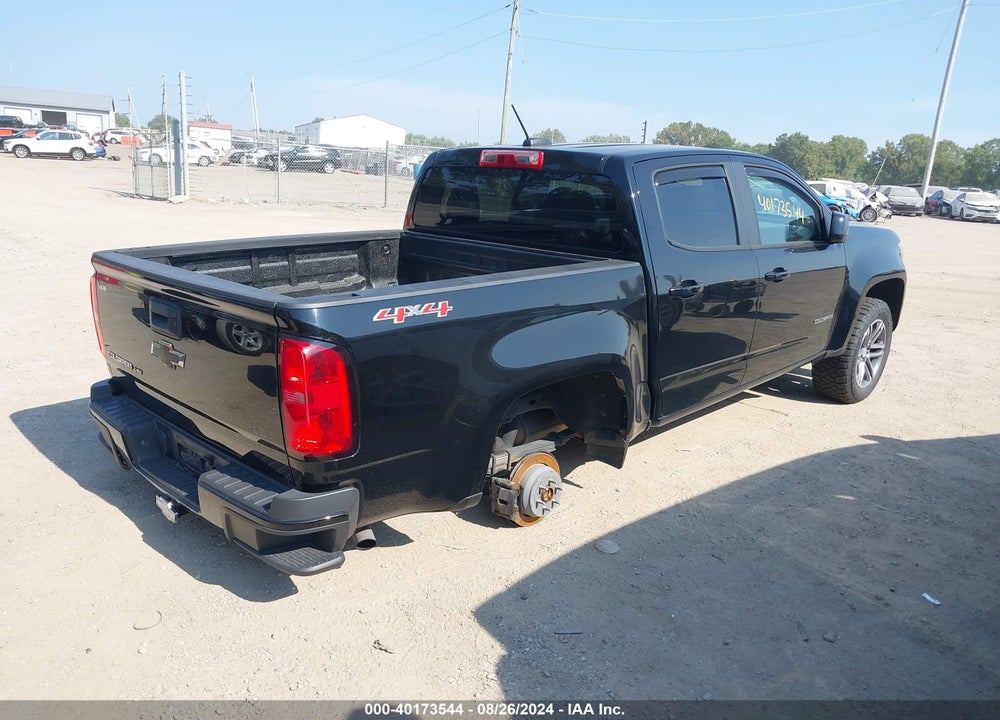 2019 CHEVROLET COLORADO WT VIN: 1GCGTBEN8K1284027