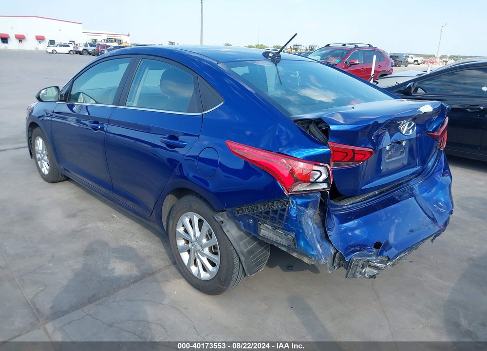 2021 HYUNDAI ACCENT SEL VIN: 3KPC24A64ME138137