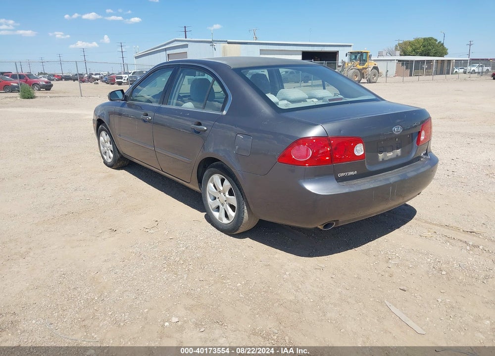 2008 KIA OPTIMA LX V6 VIN: KNAGE124385222176