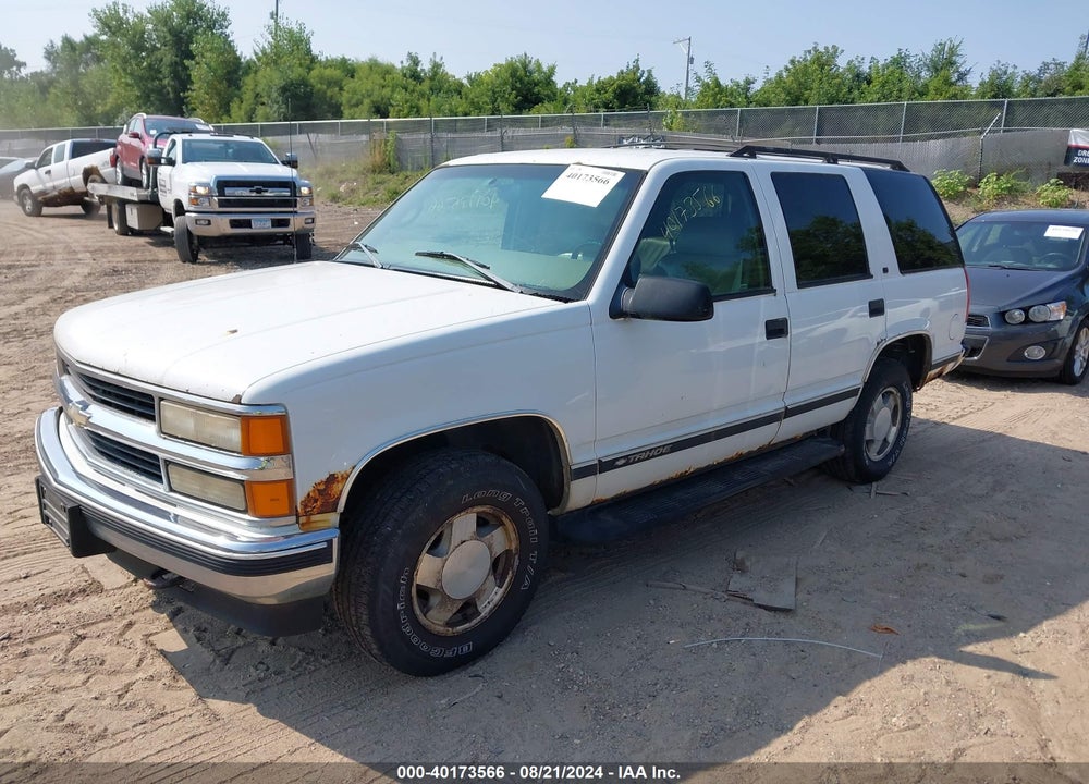 1999 CHEVROLET TAHOE LS VIN: 1GNEK13R2XJ367476