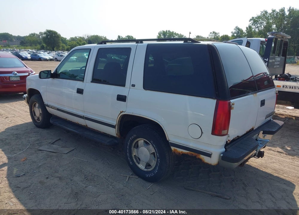 1999 CHEVROLET TAHOE LS VIN: 1GNEK13R2XJ367476