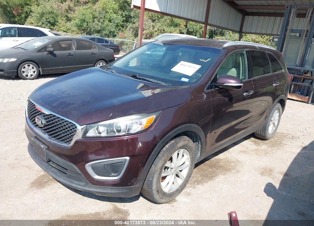 2016 KIA SORENTO 2.4L LX VIN: 5XYPG4A33GG017924