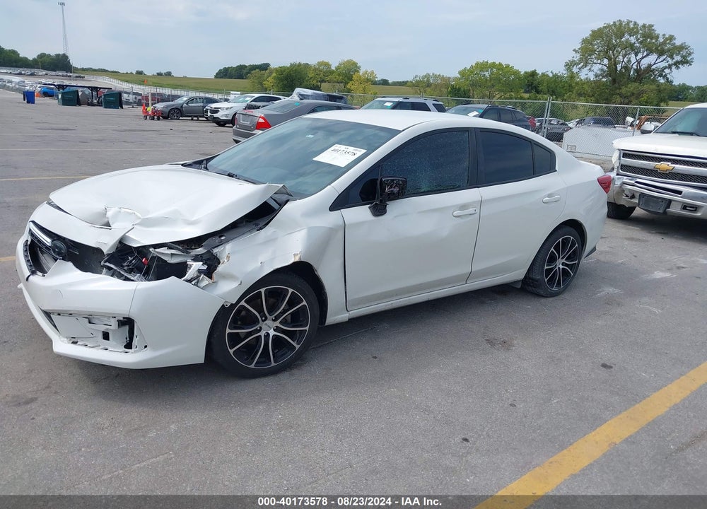 2020 SUBARU IMPREZA SEDAN VIN: 4S3GKAA60L1613705