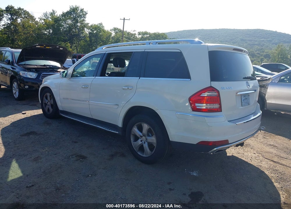 2011 MERCEDES-BENZ GL 450 4MATIC VIN: 4JGBF7BE5BA628346