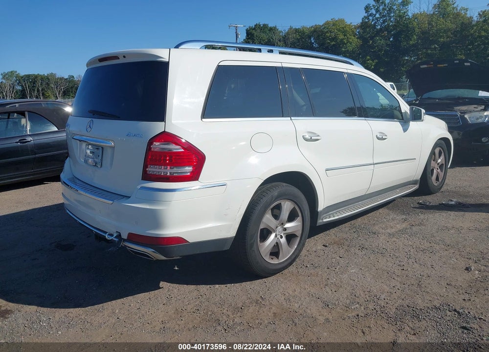 2011 MERCEDES-BENZ GL 450 4MATIC VIN: 4JGBF7BE5BA628346