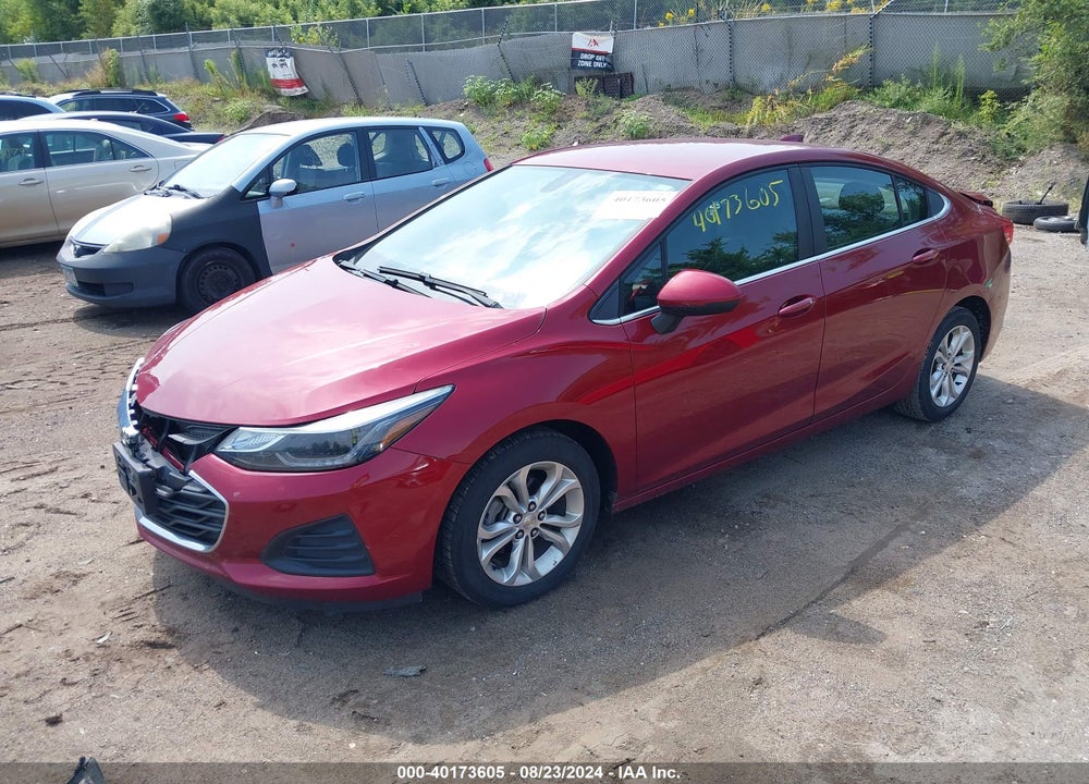 2019 CHEVROLET CRUZE LT VIN: 1G1BE5SM0K7101100