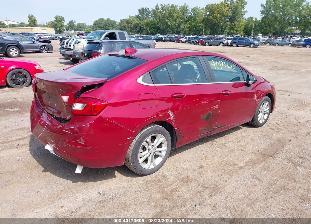 2019 CHEVROLET CRUZE LT VIN: 1G1BE5SM0K7101100