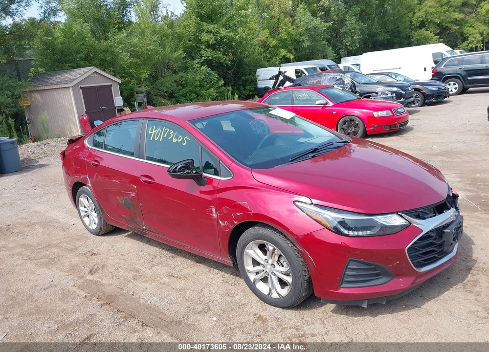 2019 CHEVROLET CRUZE LT VIN: 1G1BE5SM0K7101100