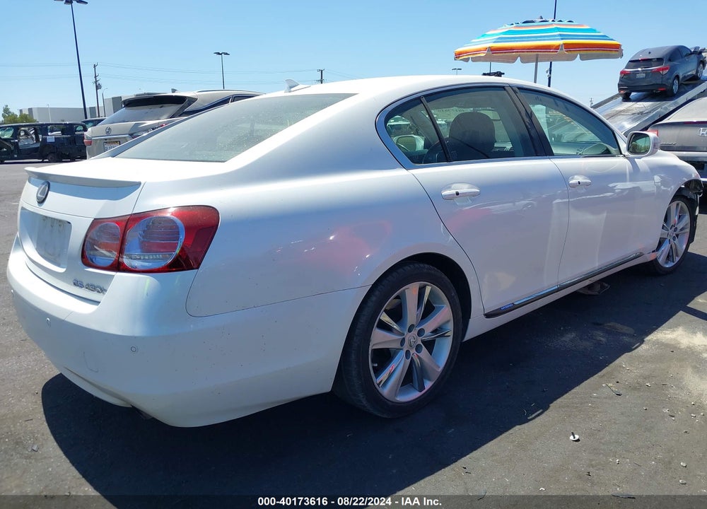 2011 LEXUS GS 450H VIN: JTHBC1KSXB5023181