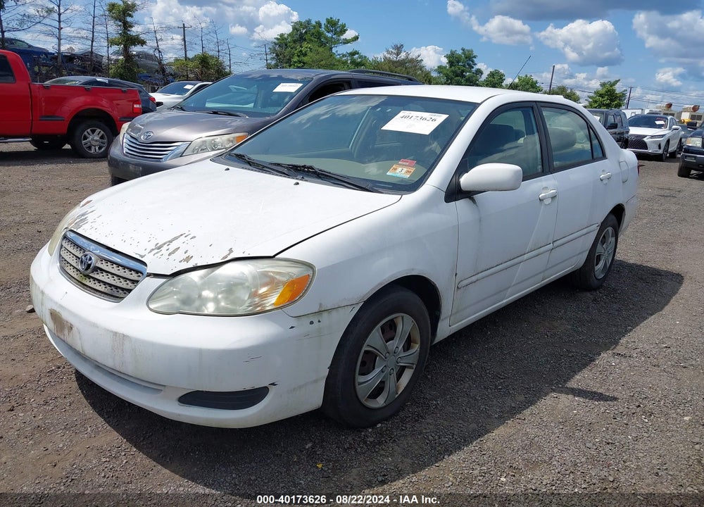 2006 TOYOTA COROLLA LE VIN: 2T1BR32E16C602803