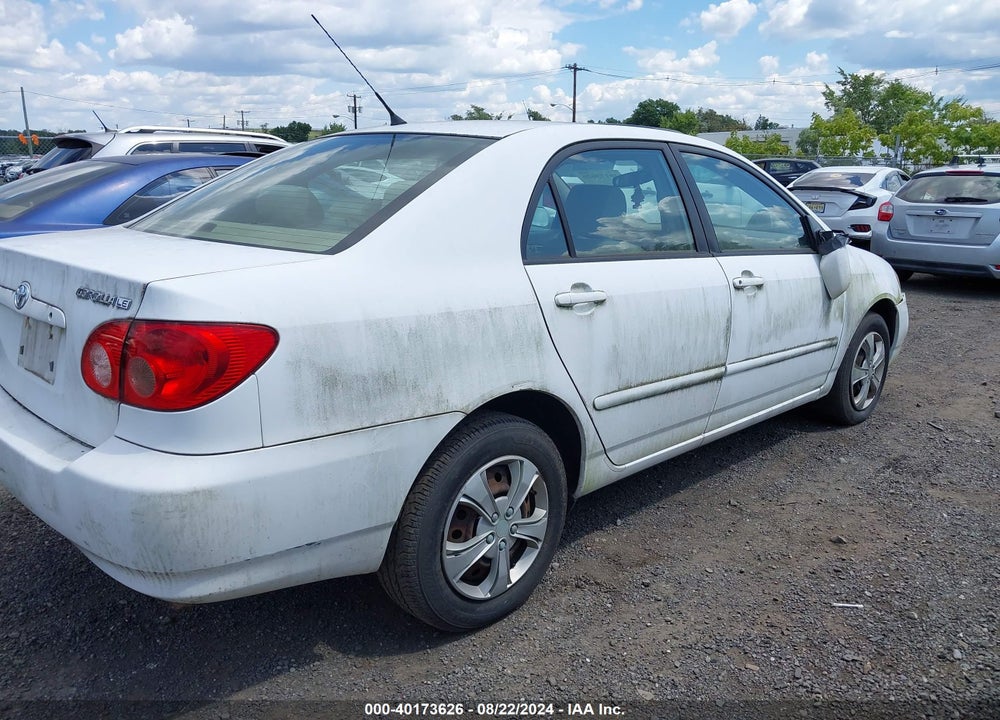2006 TOYOTA COROLLA LE VIN: 2T1BR32E16C602803