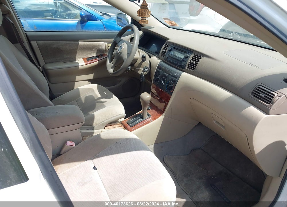 2006 TOYOTA COROLLA LE VIN: 2T1BR32E16C602803