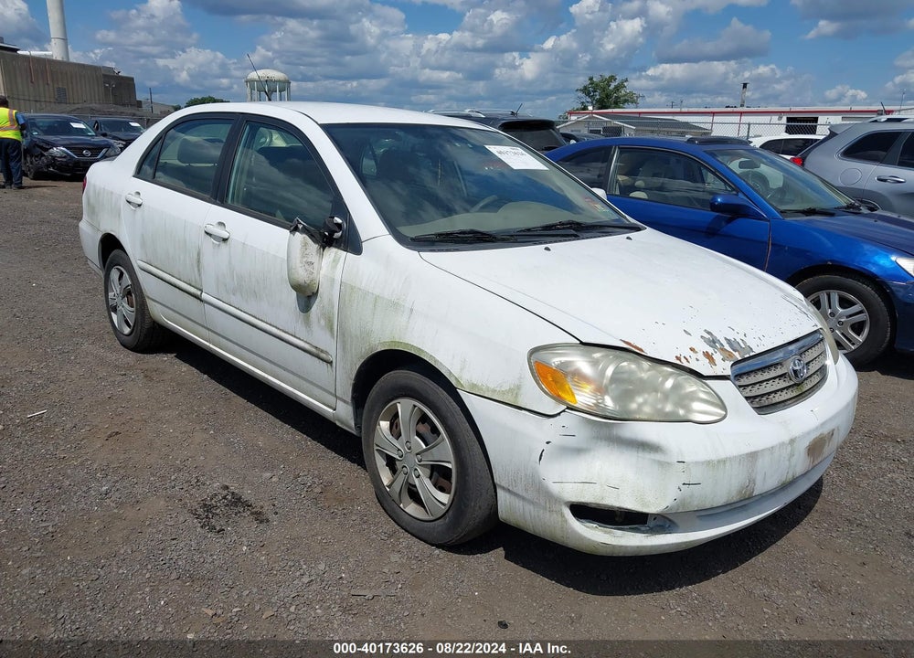 2006 TOYOTA COROLLA LE VIN: 2T1BR32E16C602803