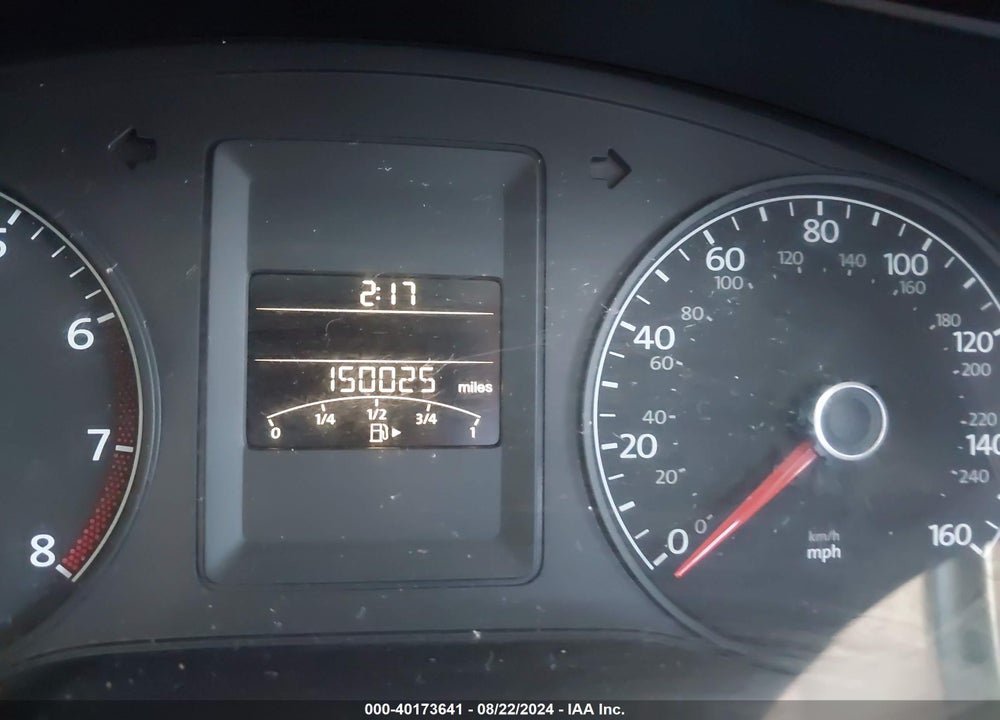 2012 VOLKSWAGEN JETTA 2.0L S VIN: 3VW1K7AJ2CM344457