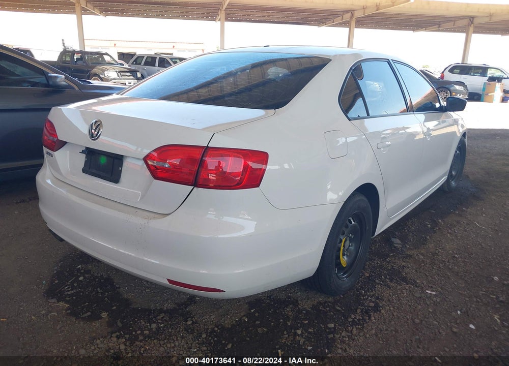 2012 VOLKSWAGEN JETTA 2.0L S VIN: 3VW1K7AJ2CM344457