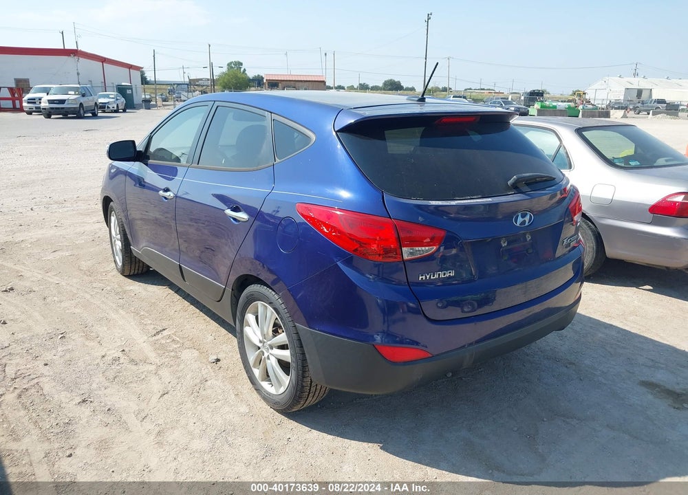 2011 HYUNDAI TUCSON LIMITED VIN: KM8JU3AC6BU220818