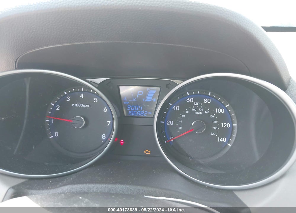 2011 HYUNDAI TUCSON LIMITED VIN: KM8JU3AC6BU220818