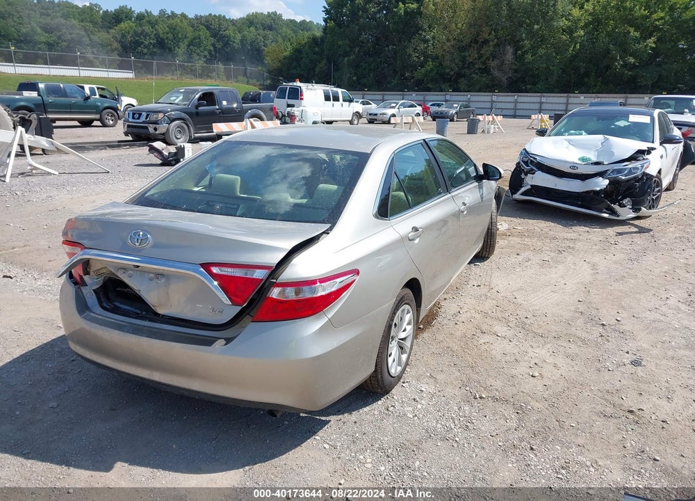 2016 TOYOTA CAMRY LE VIN: 4T4BF1FK5GR575110