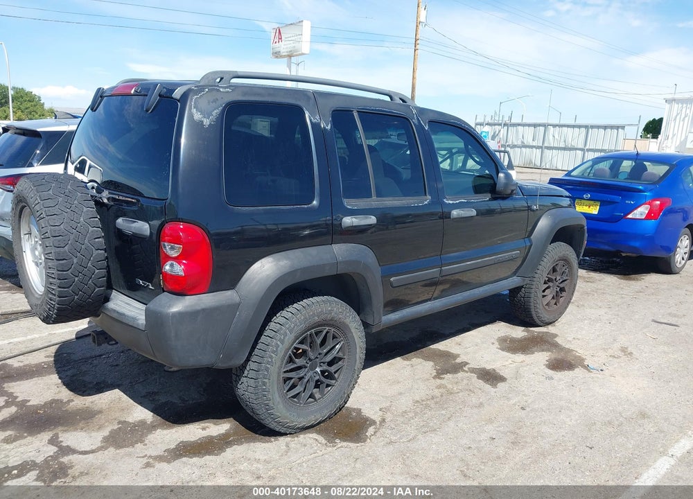 2006 JEEP LIBERTY SPORT VIN: 1J4GL48K96W179934