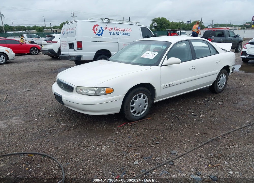 2002 BUICK CENTURY CUSTOM VIN: 2G4WS52J121297158