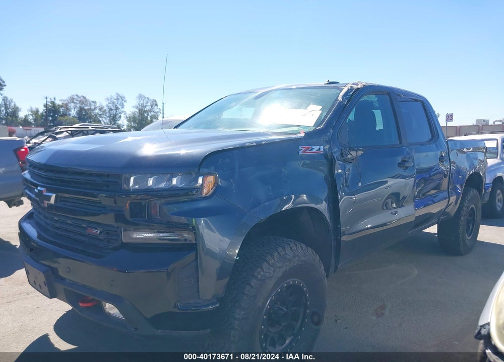 2022 CHEVROLET SILVERADO 1500 LTD 4WD SHORT BED LT TRAIL BOSS VIN: 1GCPYFED9NZ195718