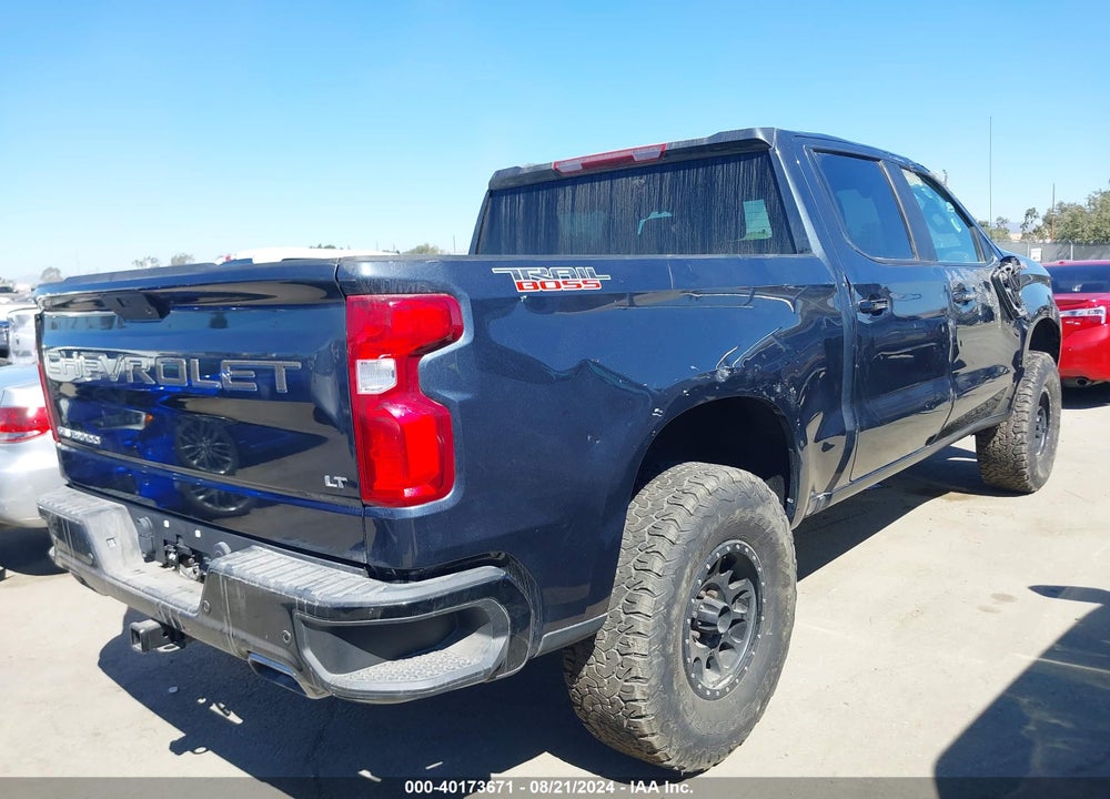 2022 CHEVROLET SILVERADO 1500 LTD 4WD SHORT BED LT TRAIL BOSS VIN: 1GCPYFED9NZ195718