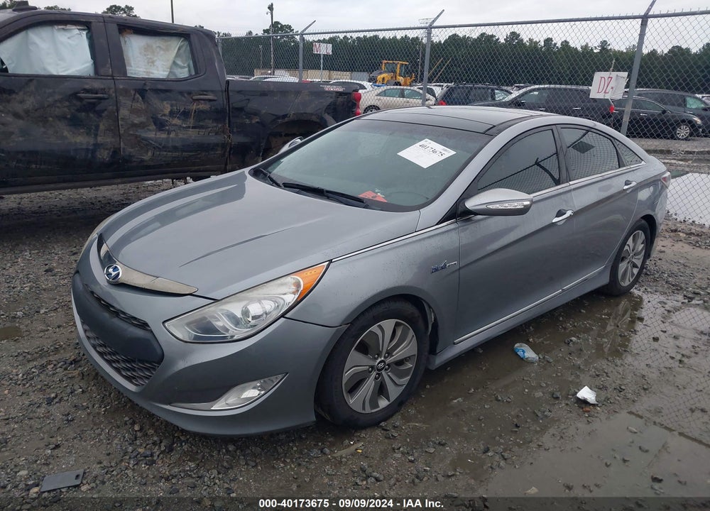 2014 HYUNDAI SONATA HYBRID LIMITED VIN: KMHEC4A49EA113142
