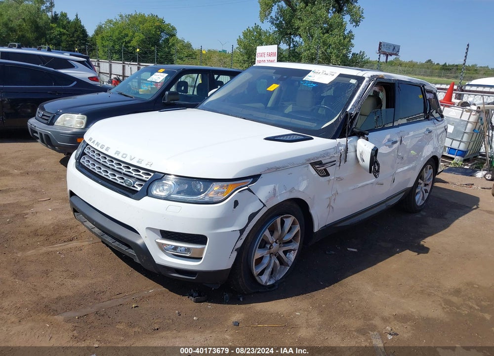 2016 LAND ROVER RANGE ROVER SPORT 3.0L V6 SUPERCHARGED HSE VIN: SALWR2PF9GA116705