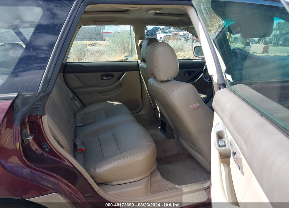 2000 SUBARU OUTBACK LIMITED VIN: 4S3BH6863Y6655419
