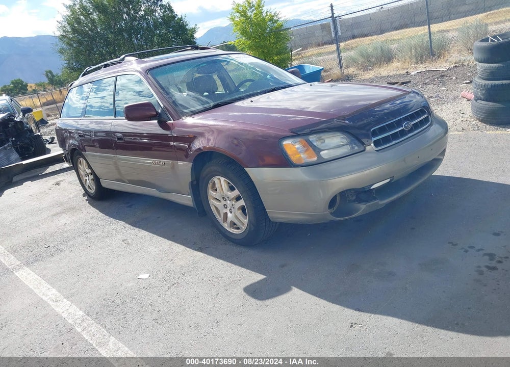 2000 SUBARU OUTBACK LIMITED VIN: 4S3BH6863Y6655419