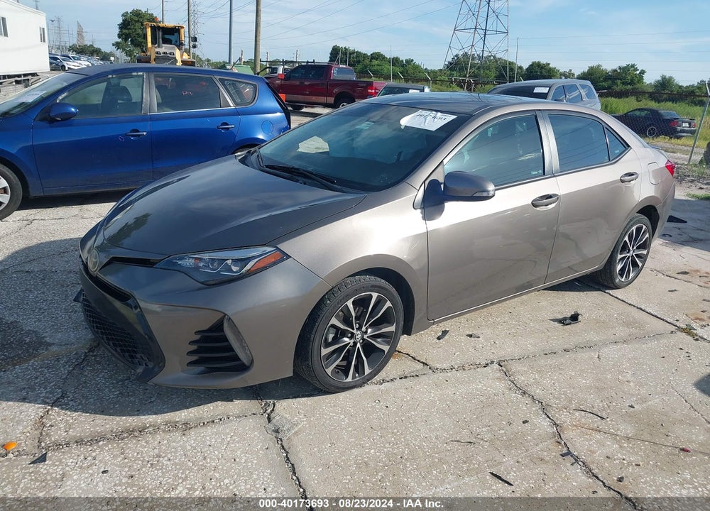 2017 TOYOTA COROLLA XSE VIN: 2T1BURHE9HC885012