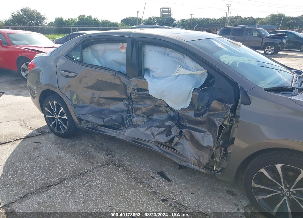 2017 TOYOTA COROLLA XSE VIN: 2T1BURHE9HC885012