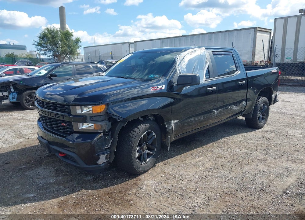 2019 CHEVROLET SILVERADO 1500 CUSTOM TRAIL BOSS VIN: 3GCPYCEF3KG178571