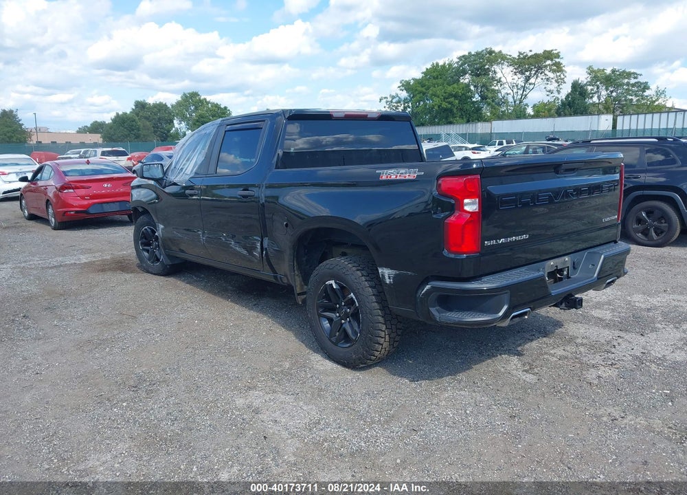 2019 CHEVROLET SILVERADO 1500 CUSTOM TRAIL BOSS VIN: 3GCPYCEF3KG178571