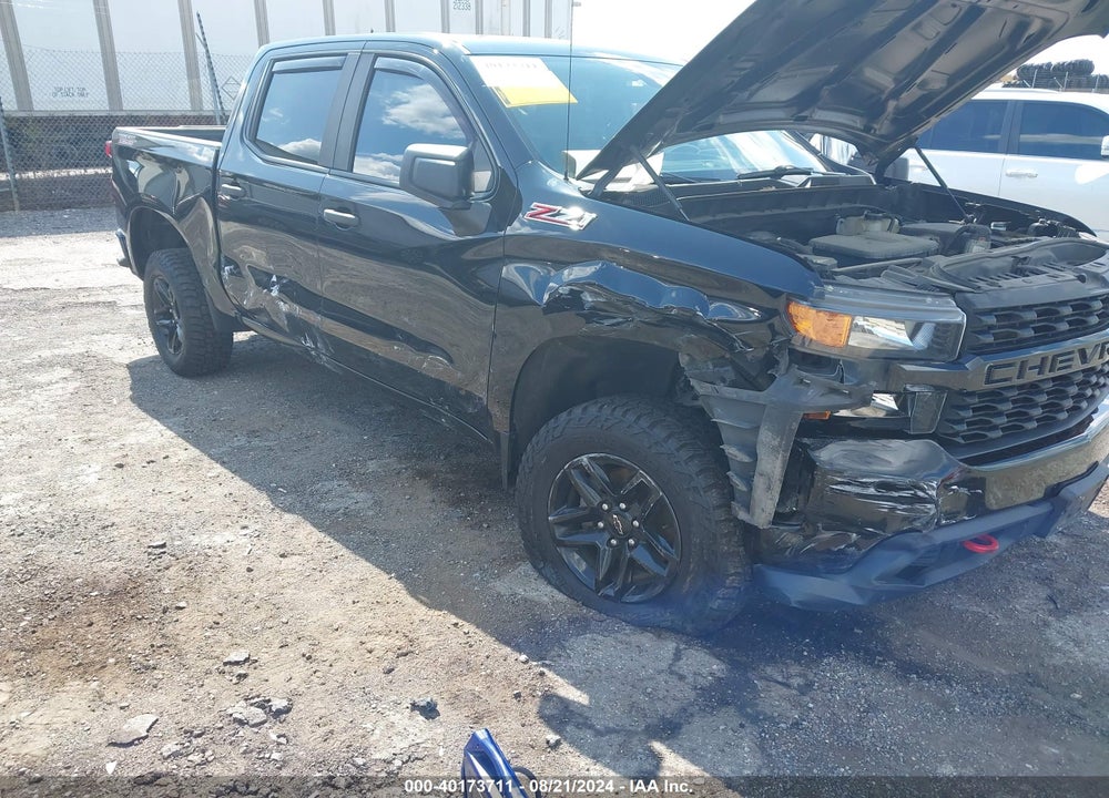 2019 CHEVROLET SILVERADO 1500 CUSTOM TRAIL BOSS VIN: 3GCPYCEF3KG178571