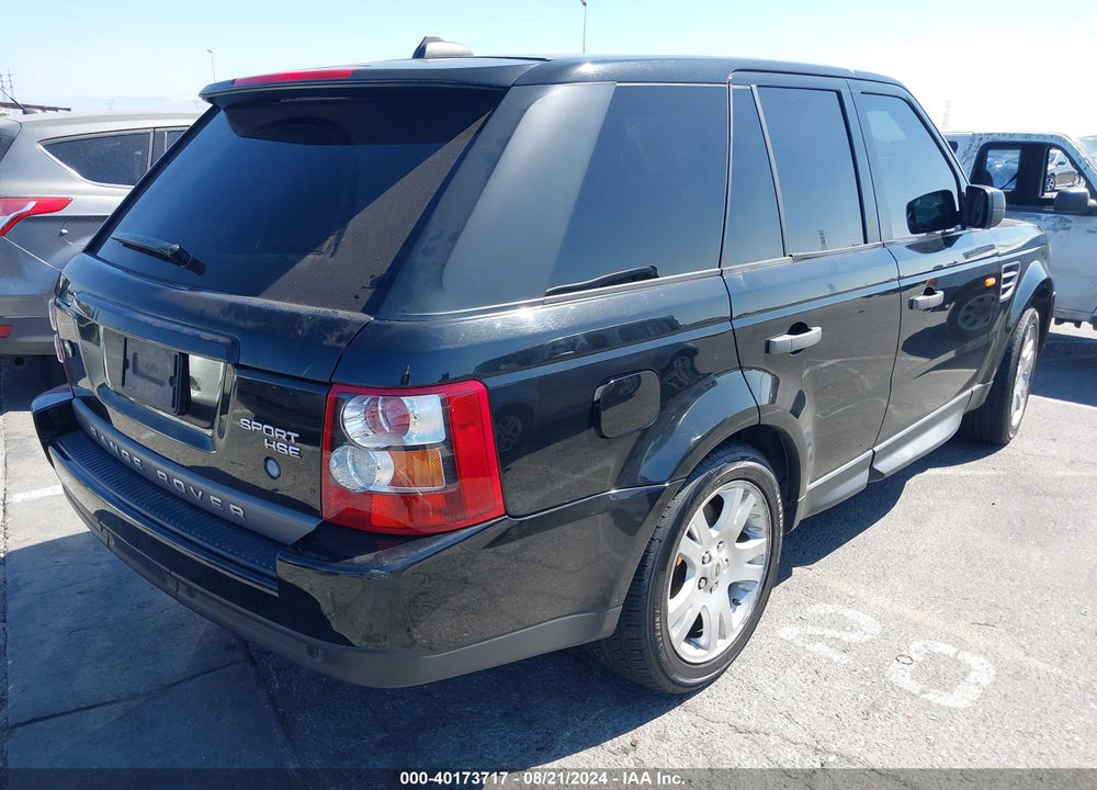 2006 LAND ROVER RANGE ROVER SPORT HSE VIN: SALSF25436A955837