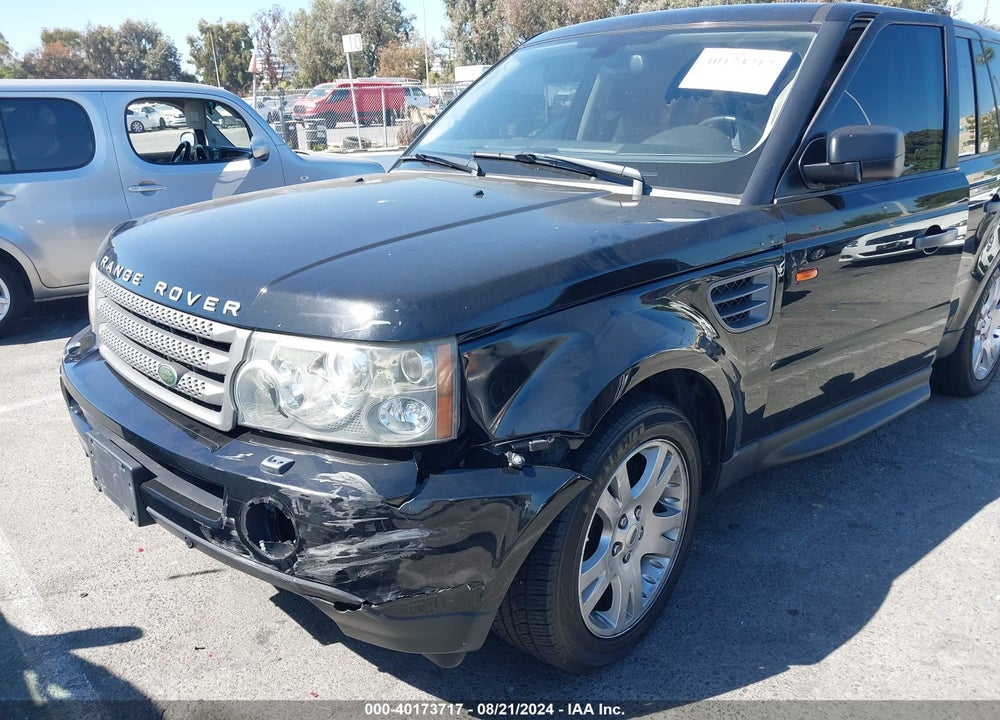 2006 LAND ROVER RANGE ROVER SPORT HSE VIN: SALSF25436A955837
