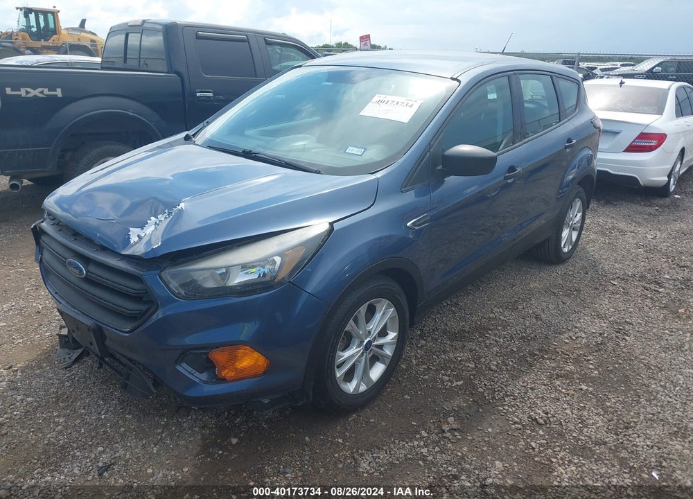 2018 FORD ESCAPE S VIN: 1FMCU0F78JUA03918